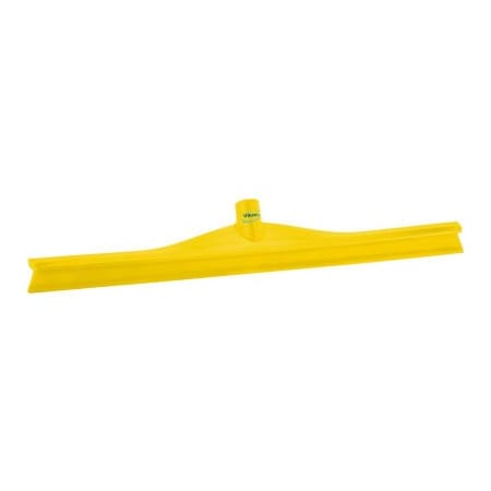 Remco Vikan 24in Single Blade Ultra Hygiene Squeegee, Yellow 71606